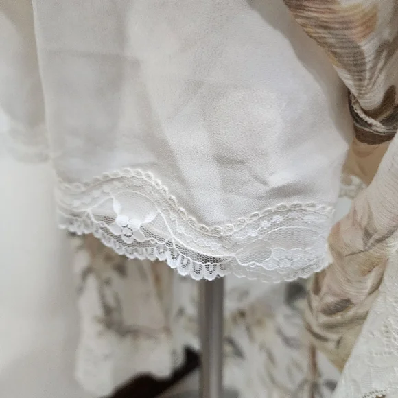 Reiss Emlin Floral Lace Yellow‎ Dress Wedding Garden Party Slip Dress Size 6 - Picture 11 of 11